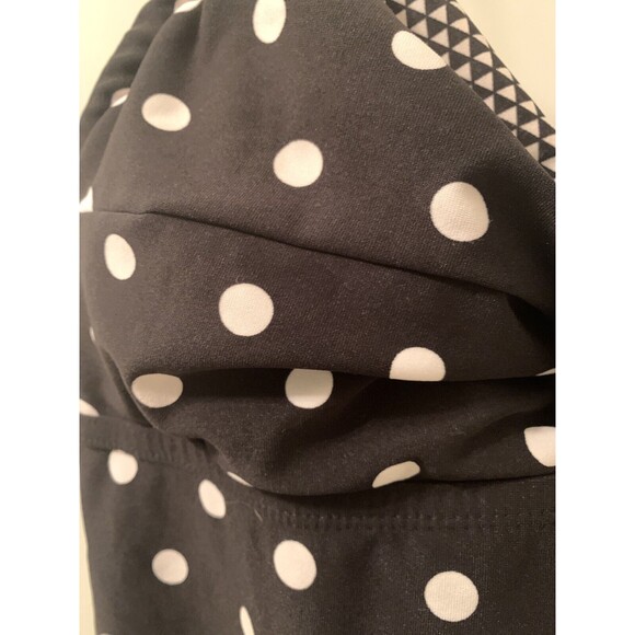 Pure Paradise Women's Polka Dot Swim Top Unpadded Size Unknown Multicolor - Picture 3 of 8